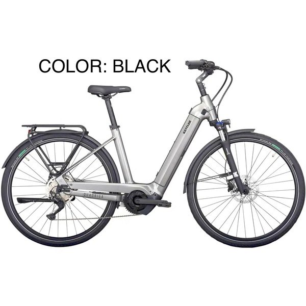 Dviratis 28   Elektrinis KETTLER QUADRIGA P10 JUODAS 500Wh BOSCH sistema