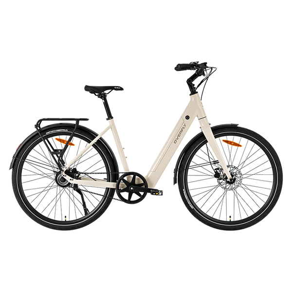Dviratis 28  elektrinis Luna NEO unisex kreminis