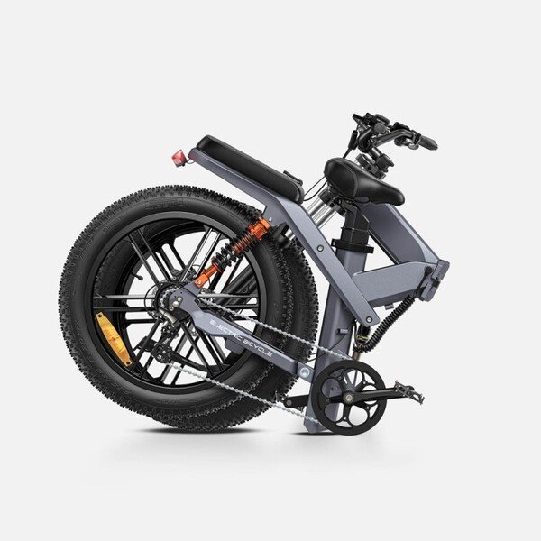 Dviratis 26  elektrinis Engwe X26 dviguba baterija pilkas