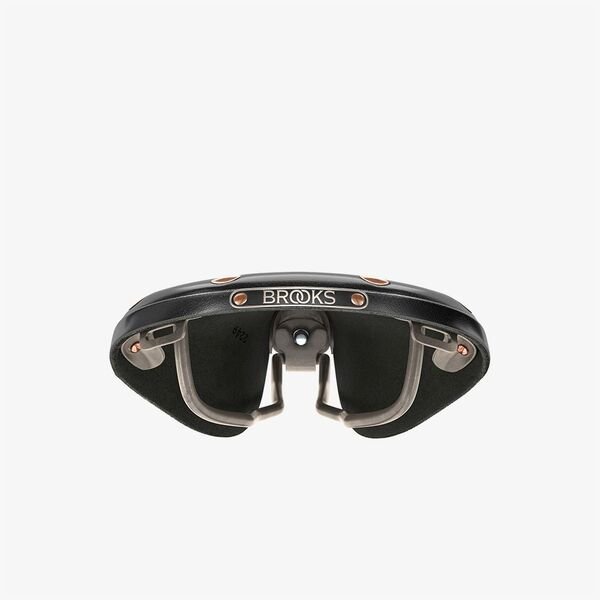 Dviračio balnas Brooks B17 SPECIAL TITANIUM juodas