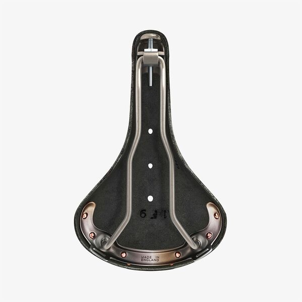 Dviračio balnas Brooks B17 SPECIAL TITANIUM juodas