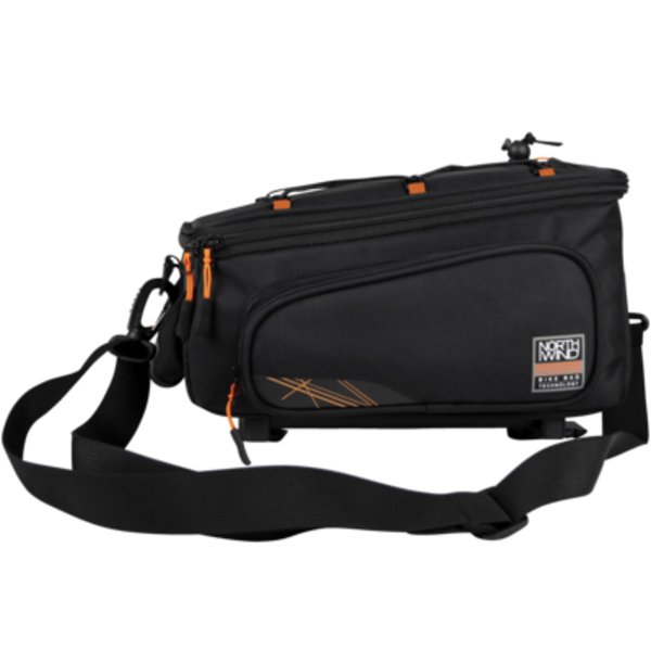 Krepšys ant bagažinės NORTHWIND Classic Smartbag (i-RACK II) juodas