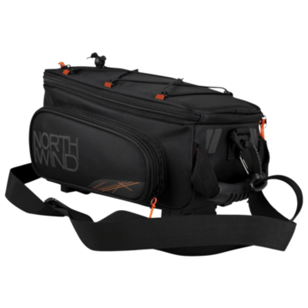 Krepšys ant bagažinės NORTHWIND Classic Smartbag (i-RACK II) juodas