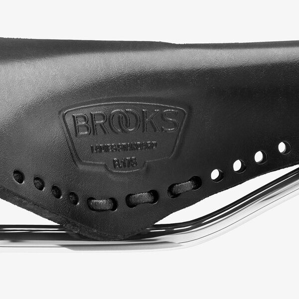 Dviračio balnas Brooks B17 Carved Short Black juodas
