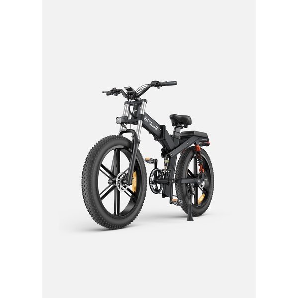 Dviratis 26  elektrinis Engwe X26 dviguba baterija juodas