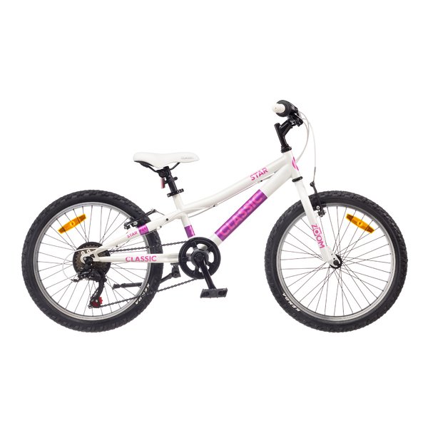 Dviratis 20 CLASSIC STAR 20 GIRL 20 white classic