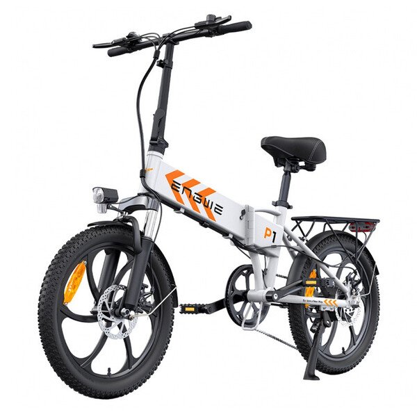 Dviratis 20 elektrinis sulankstomas Engwe P1 250Wh baltas