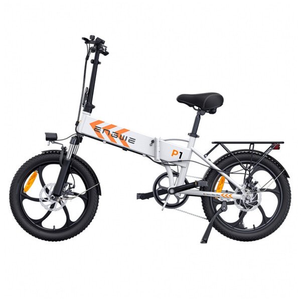 Dviratis 20 elektrinis sulankstomas Engwe P1 250Wh baltas
