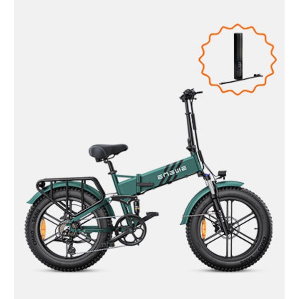Dviratis 20  elektrinis Engwe Engine PRO 2.0 žalias
