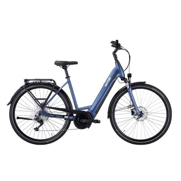 Dviratis 28  elektrinis KETTLER E-TRAVELLER GOLD 10 PLUS 625Wh su BOSCH sistema mėlynas