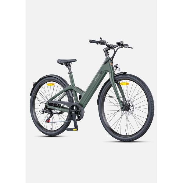 Dviratis 28 Engwe elektrinis N1 AIR ST 15,6 kg žalias karboninis