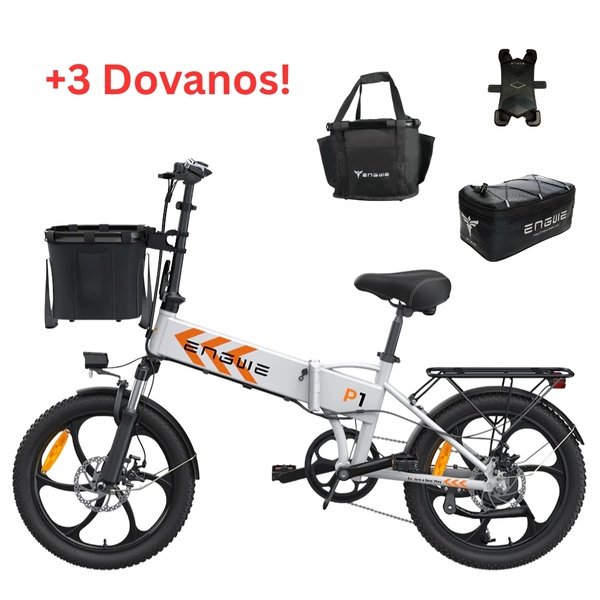 Dviratis 20  elektrinis Engwe P1 baltas