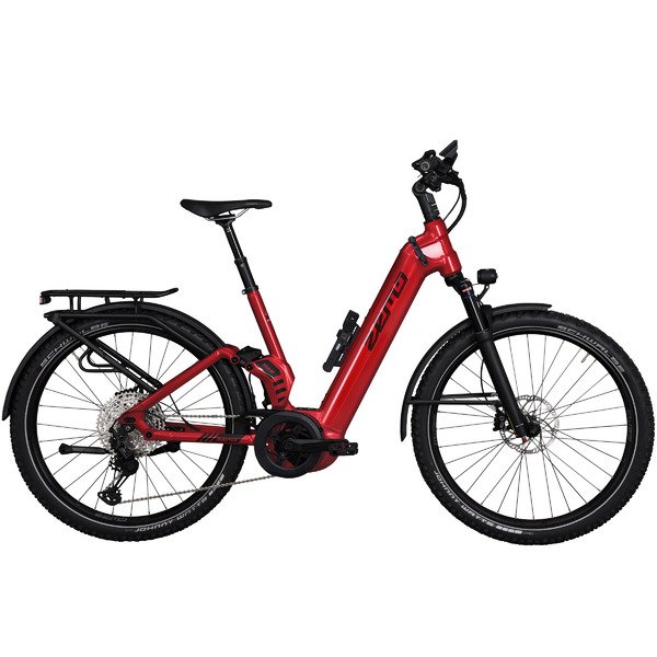 Dviratis 28  Zemo SU-E FS12+ 750Wh Wave 12g raudonas 