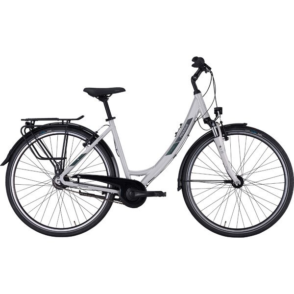 Dviratis 28  Pegasus Solero SL wave 7g pilkas 