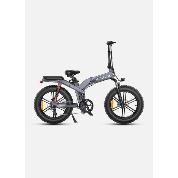Dviratis 20 elektrinis sulankstomas Engwe X20 750Wh viena baterija pilkas