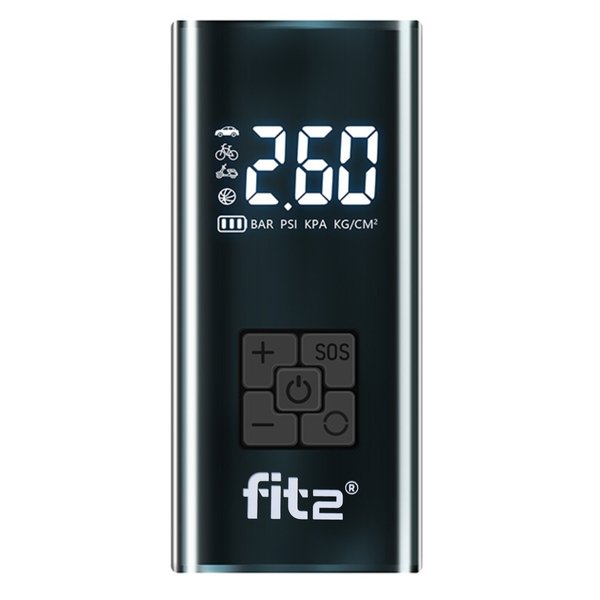Elektrinė-akumuliatorinė oro pompa FIT2 Bike