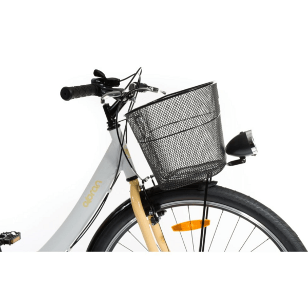 Dviratis 28   Olpran URTICA balta/smėlio spalva