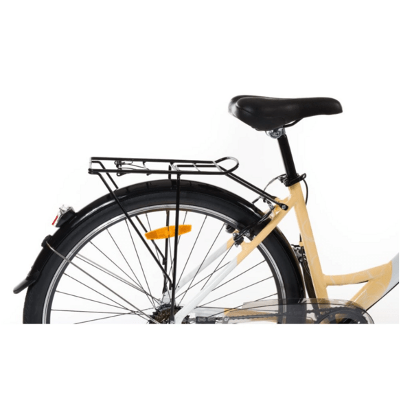 Dviratis 28   Olpran URTICA balta/smėlio spalva