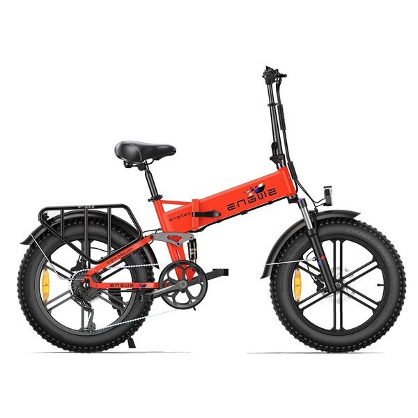 Dviratis 20  elektrinis Engwe Engine X raudonas