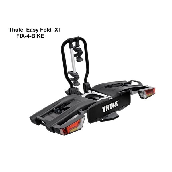 Dviračių laikiklis ant grąžulo 2vnt dvir. Thule 9655 EasyFold XT Fix