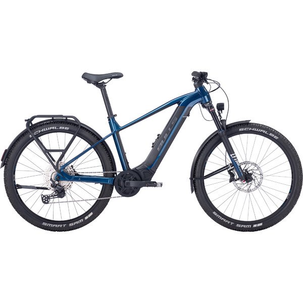 Dviratis 27,5  elektrinis Bulls E-Stream EVO 2 Street vyr. 555Wh mėlyna/juoda 