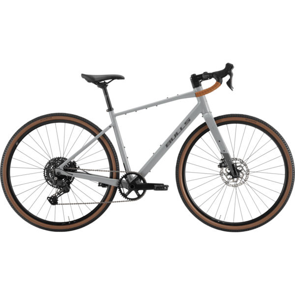 Dviratis 28  Bulls Grinder 1 Gravel vyr. 10g pilkas 