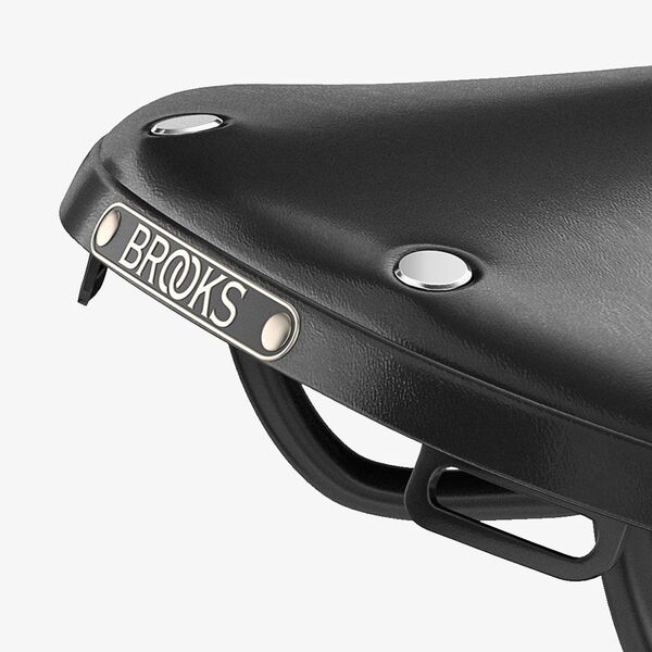 Dviračio balnas Brooks Leder B17 Standard juodas